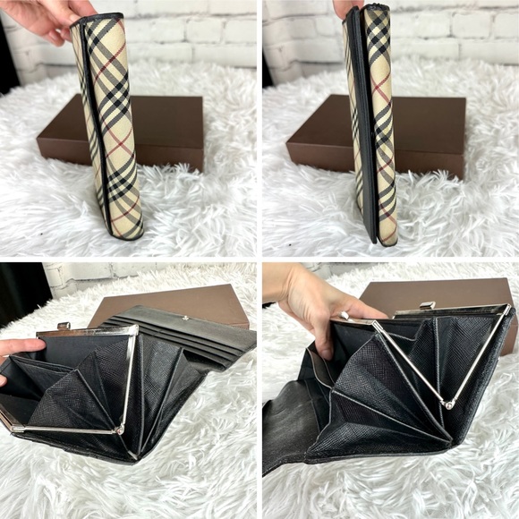 Burberry long wallet *READ* - Picture 2 of 15
